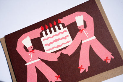 Birthday Chefs Greetings Card