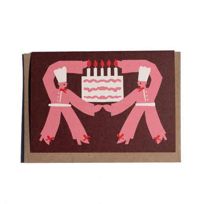 Birthday Chefs Greetings Card