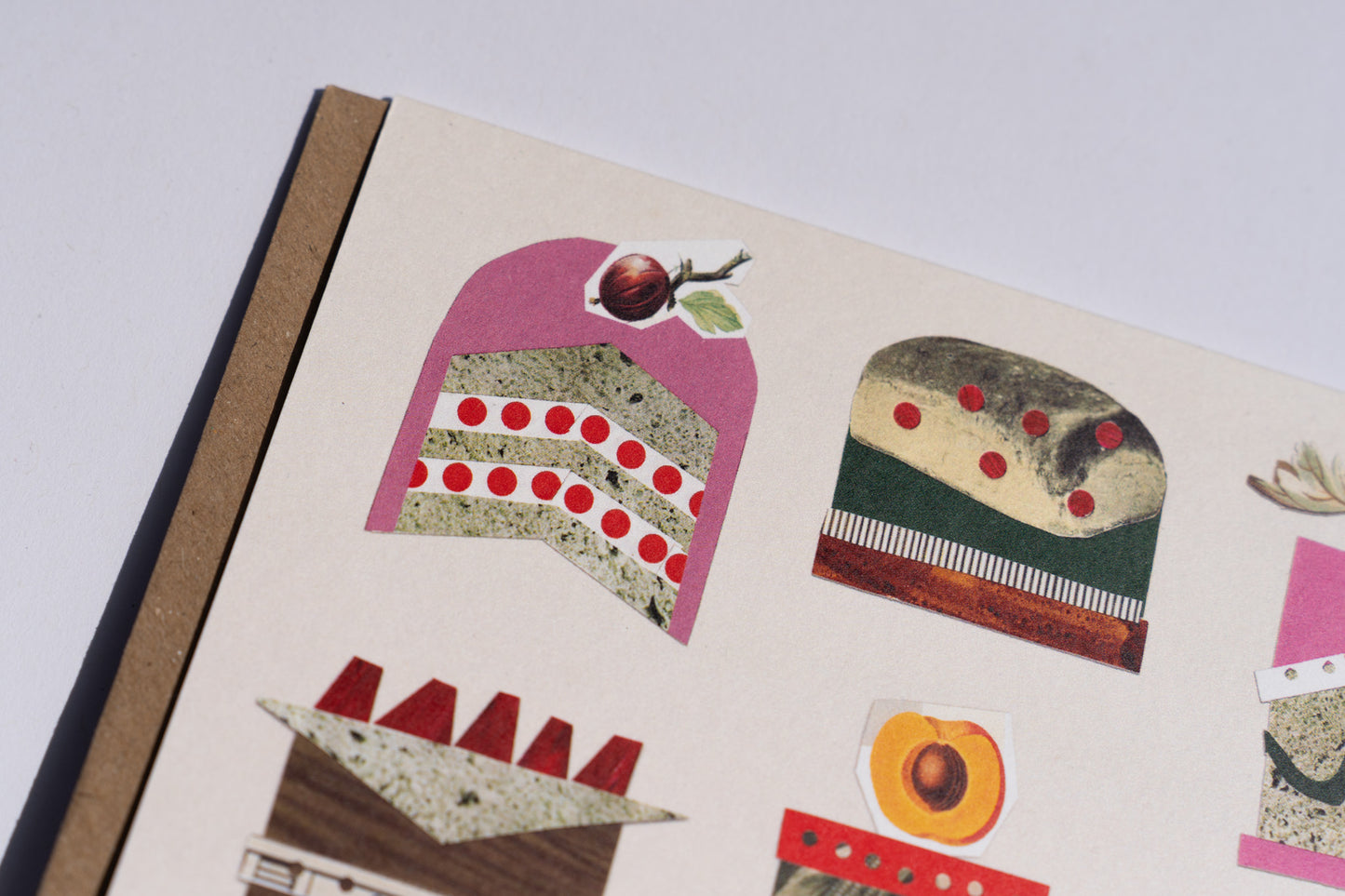 Cake Assortment 2 Greetings Card