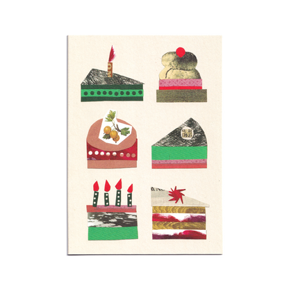 Cake Assortment 1 Greetings Card