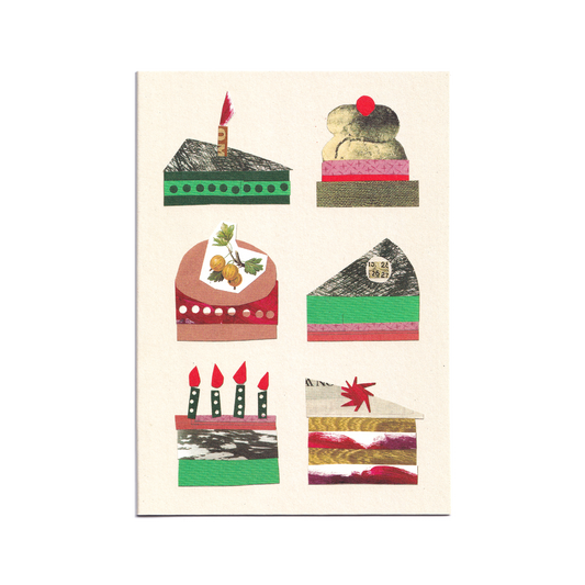 Cake Assortment 1 Greetings Card