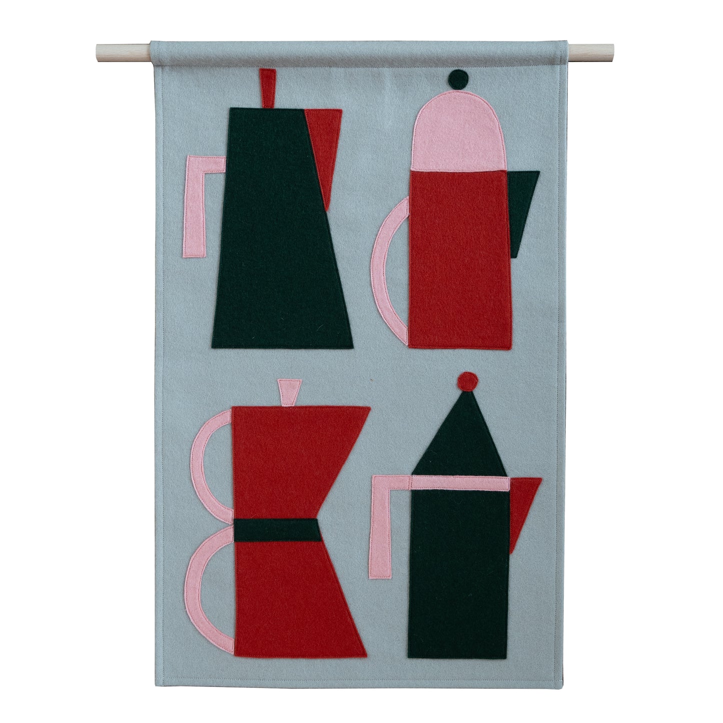 Coffee Pots Wall Hanging