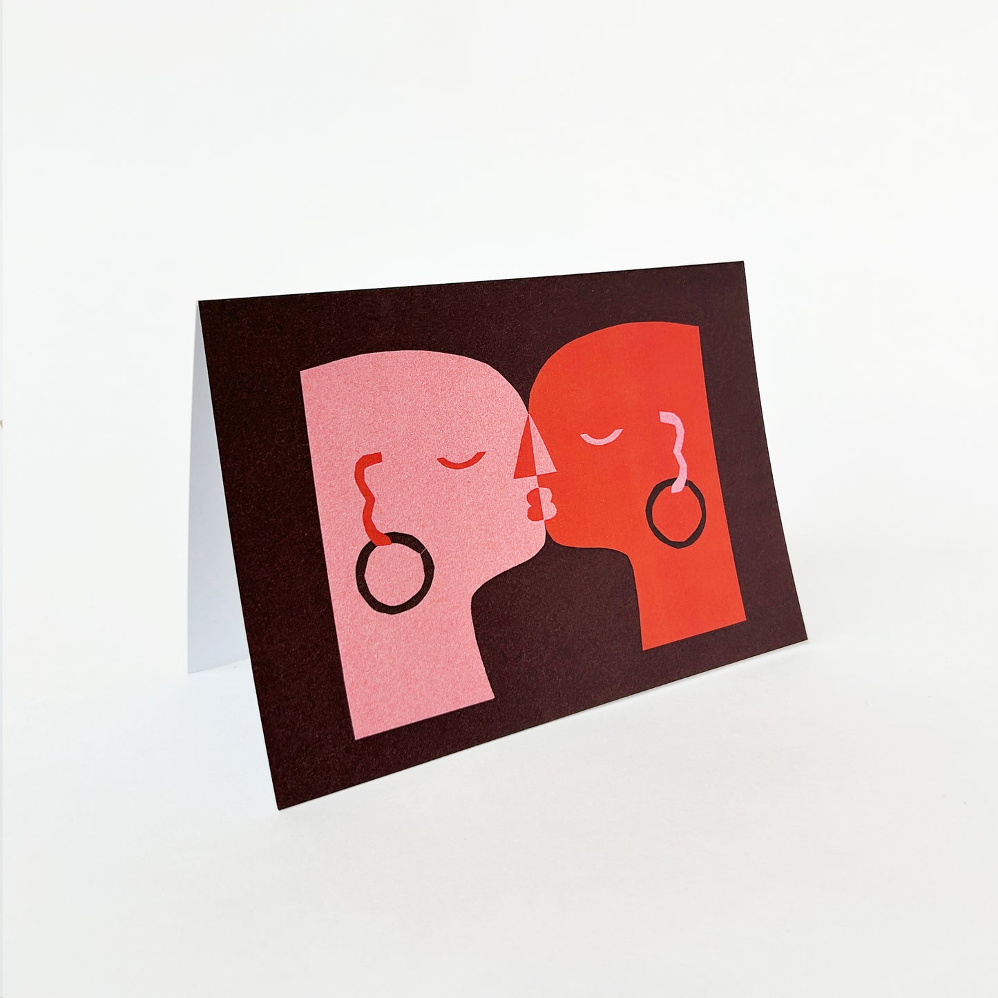 Kiss #3 Greetings Card