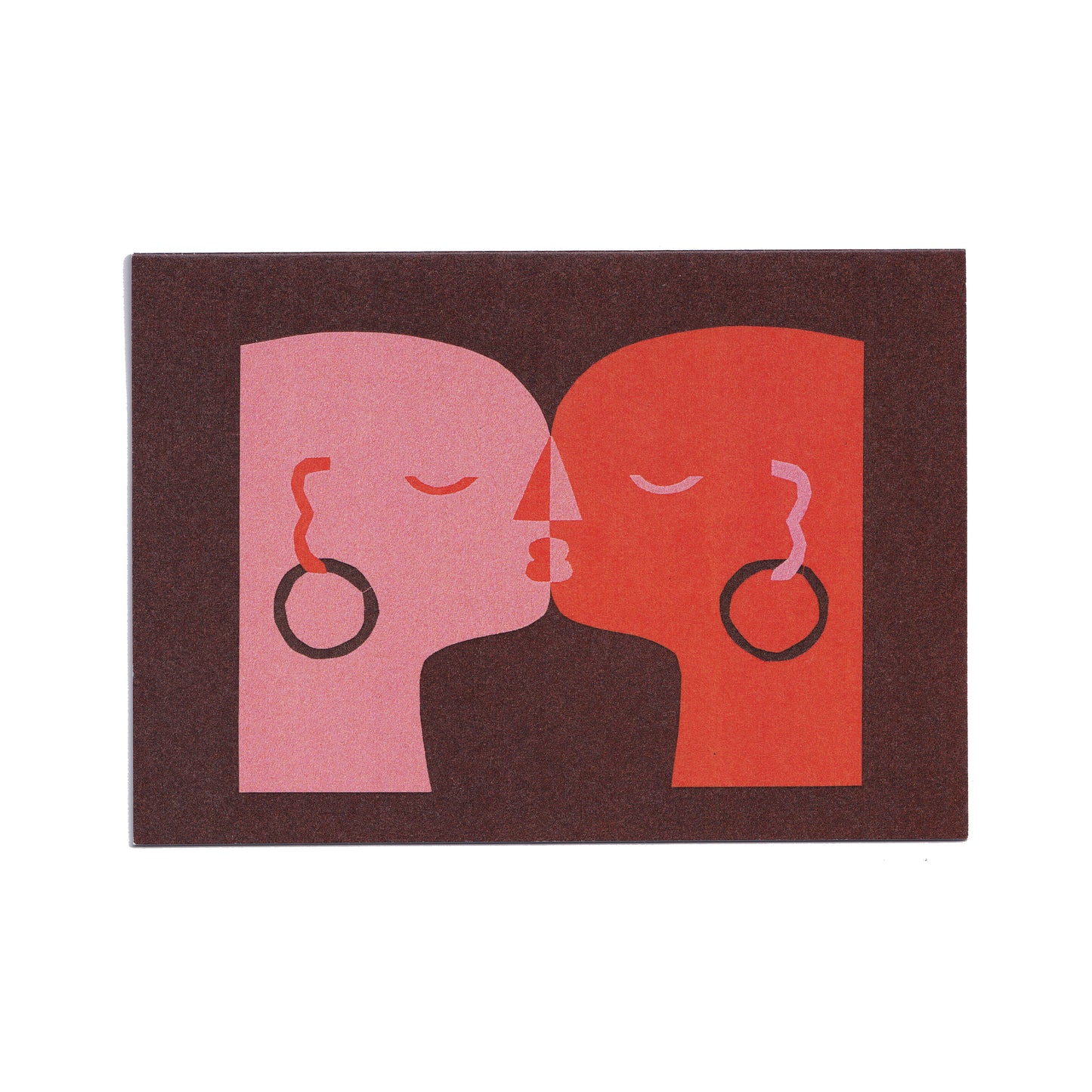 Kiss #3 Greetings Card