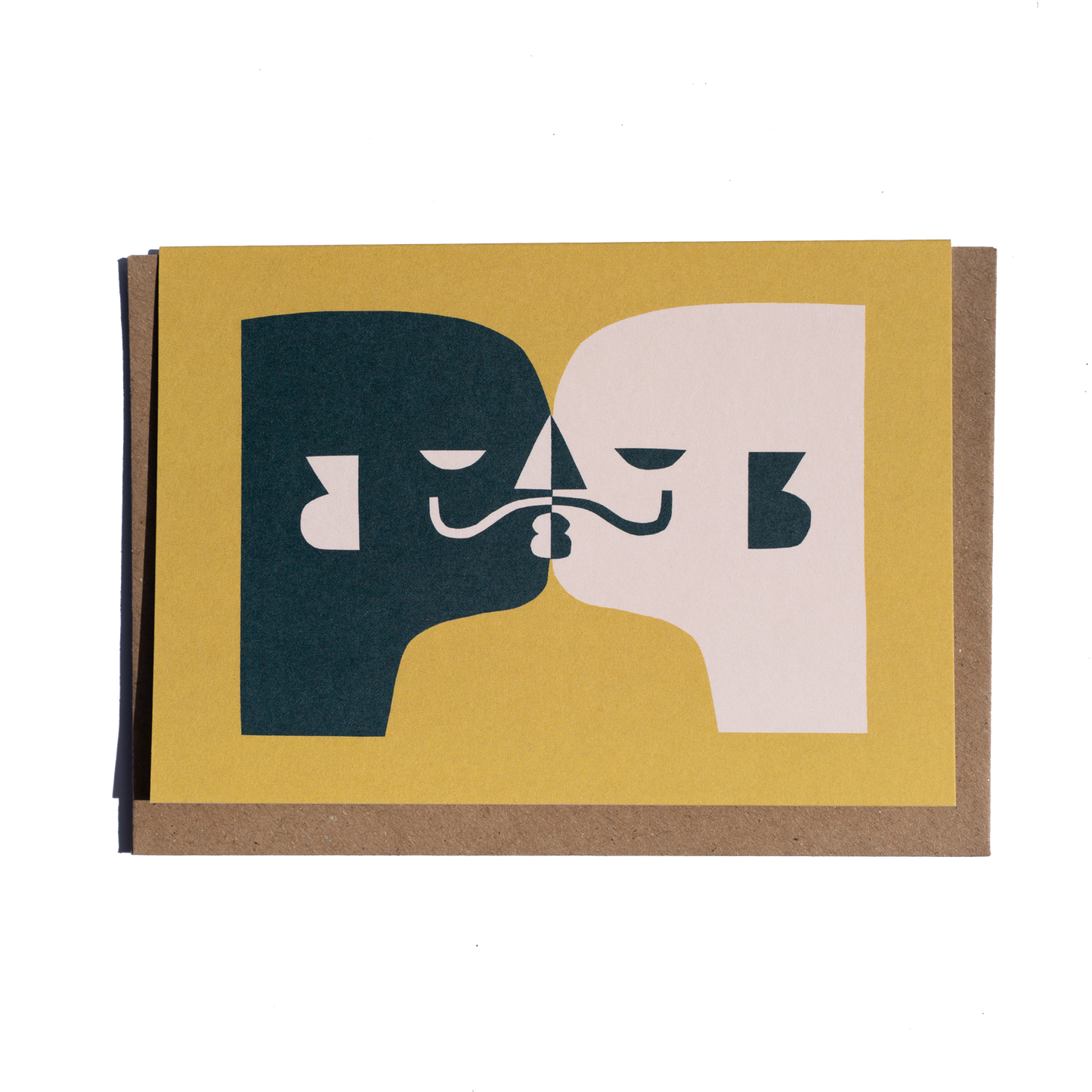 Kiss #2 Greetings Card