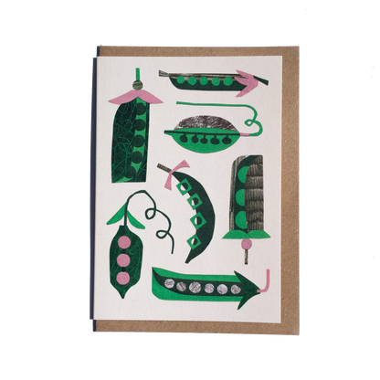 Peas Greetings Card